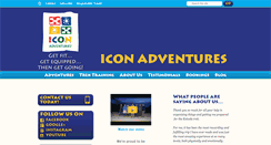 Desktop Screenshot of iconadventures.com.au